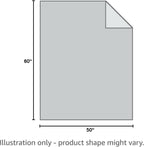 Red Green Grey White - Holiday Quilted Throw Size 50x60in