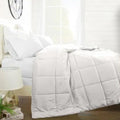 All Seasons Lightweight Oversized Baffle Box Stiched Down Alternative Comforter Full/Queen Size