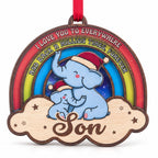 Mom Christmas Ornament from Daughter Son for Tree Decor