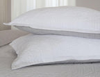 Woven Texture Jacquard Duvet Cover Set, 100% Cotton, Pre-Washed, Soft & Cozy
