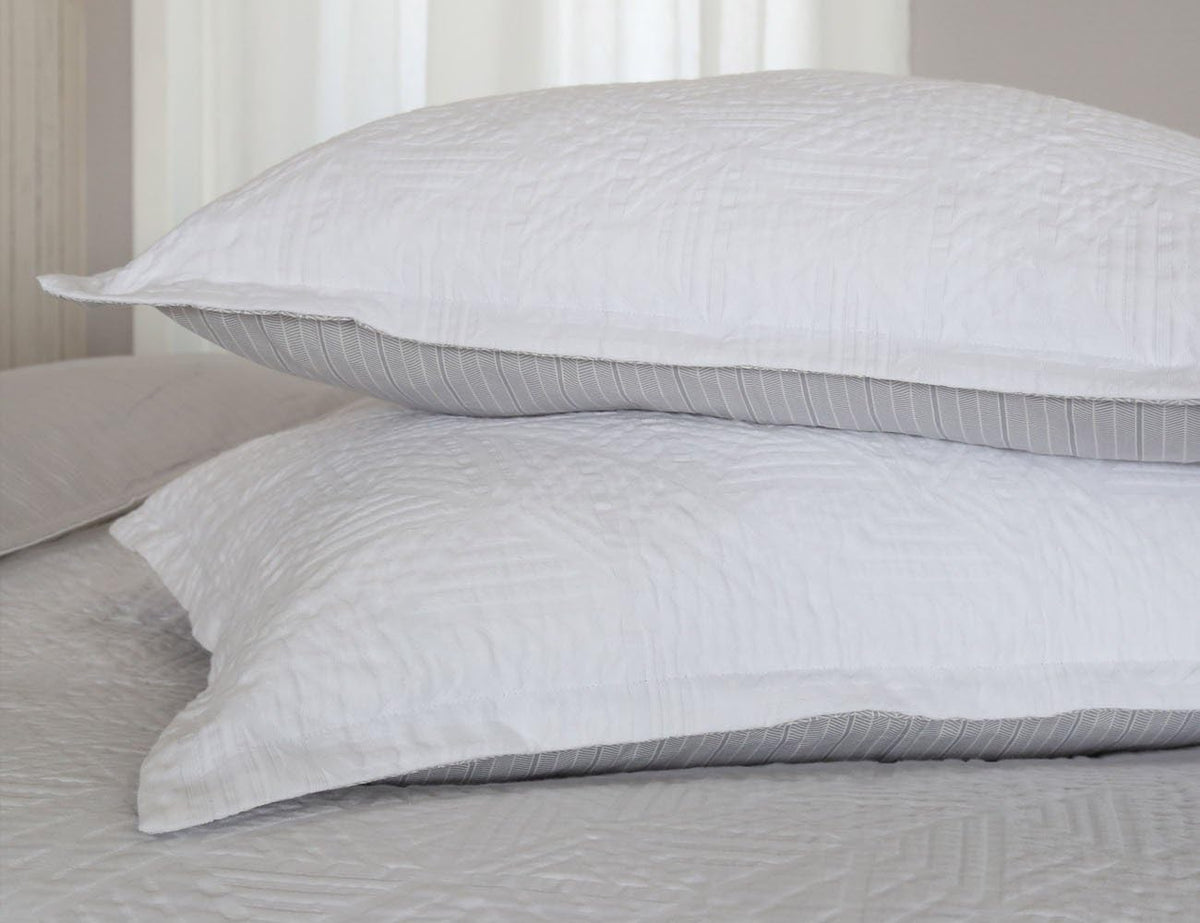 Woven Texture Jacquard Duvet Cover Set, 100% Cotton, Pre-Washed, Soft & Cozy