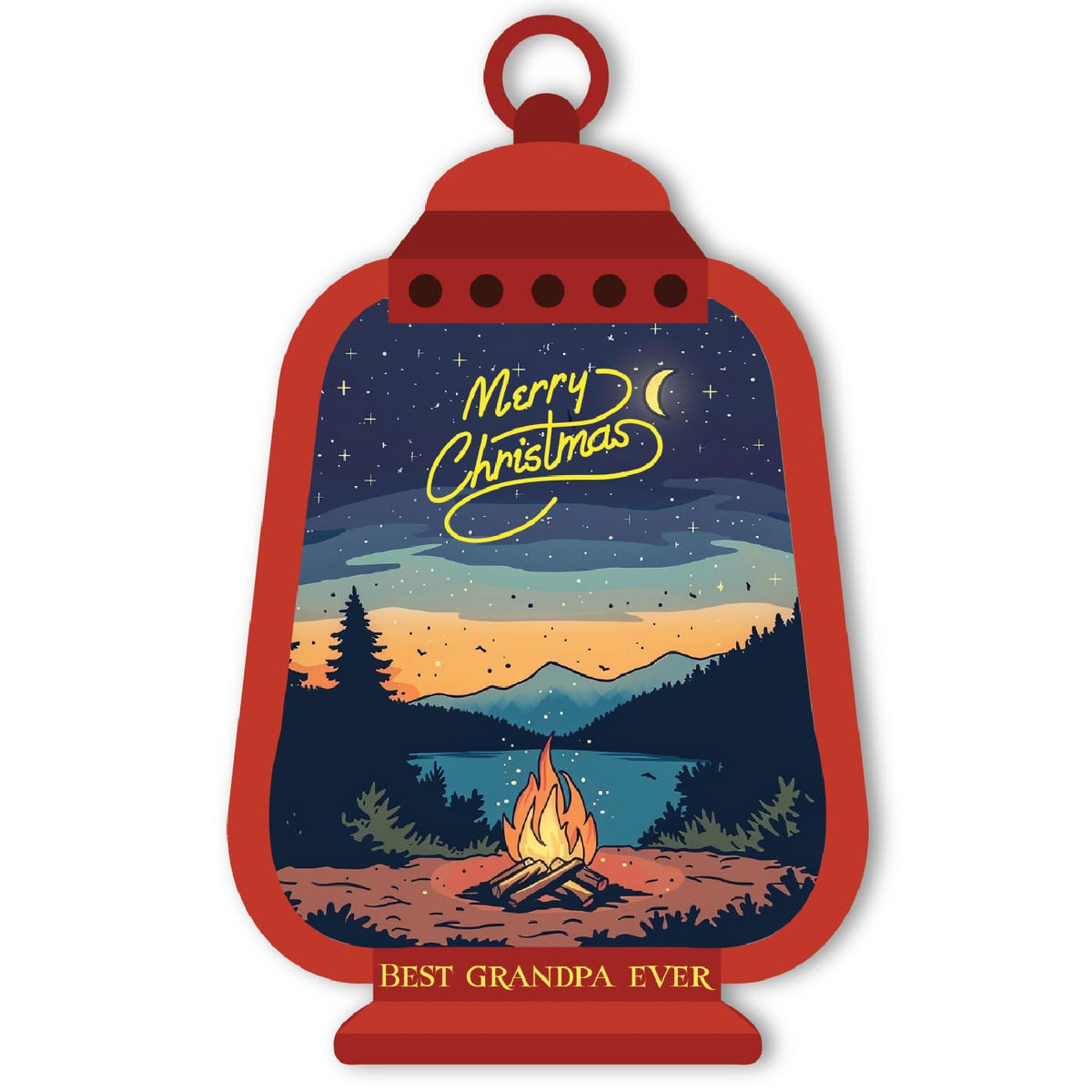Mom Christmas Ornament from Daughter Son for Tree Decor