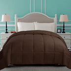 1 Piece Down Alternative Comforter Twin XL Size Box-Quilt Detailing Fluffy Filling