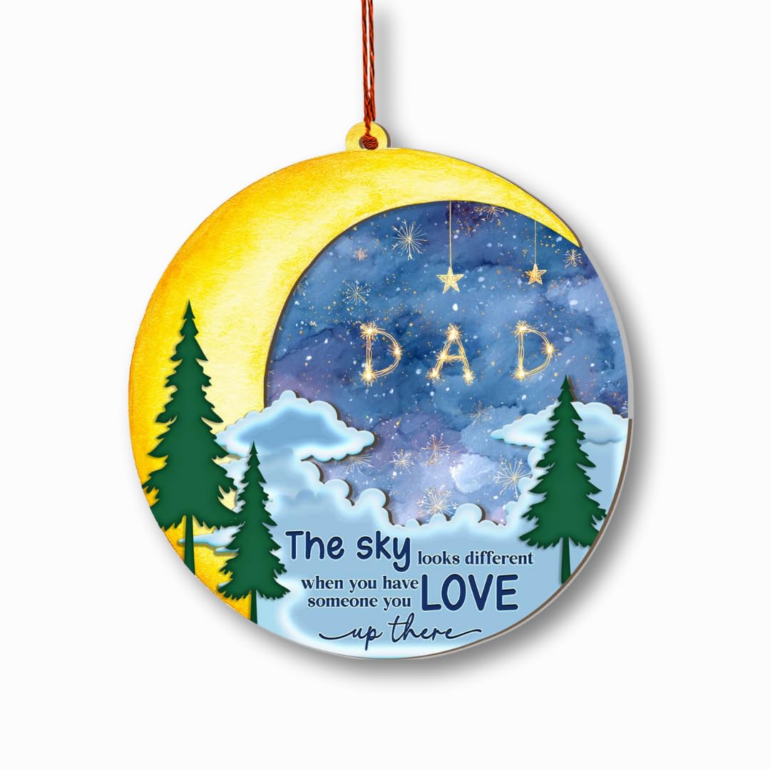 Mom Christmas Ornament from Daughter Son for Tree Decor