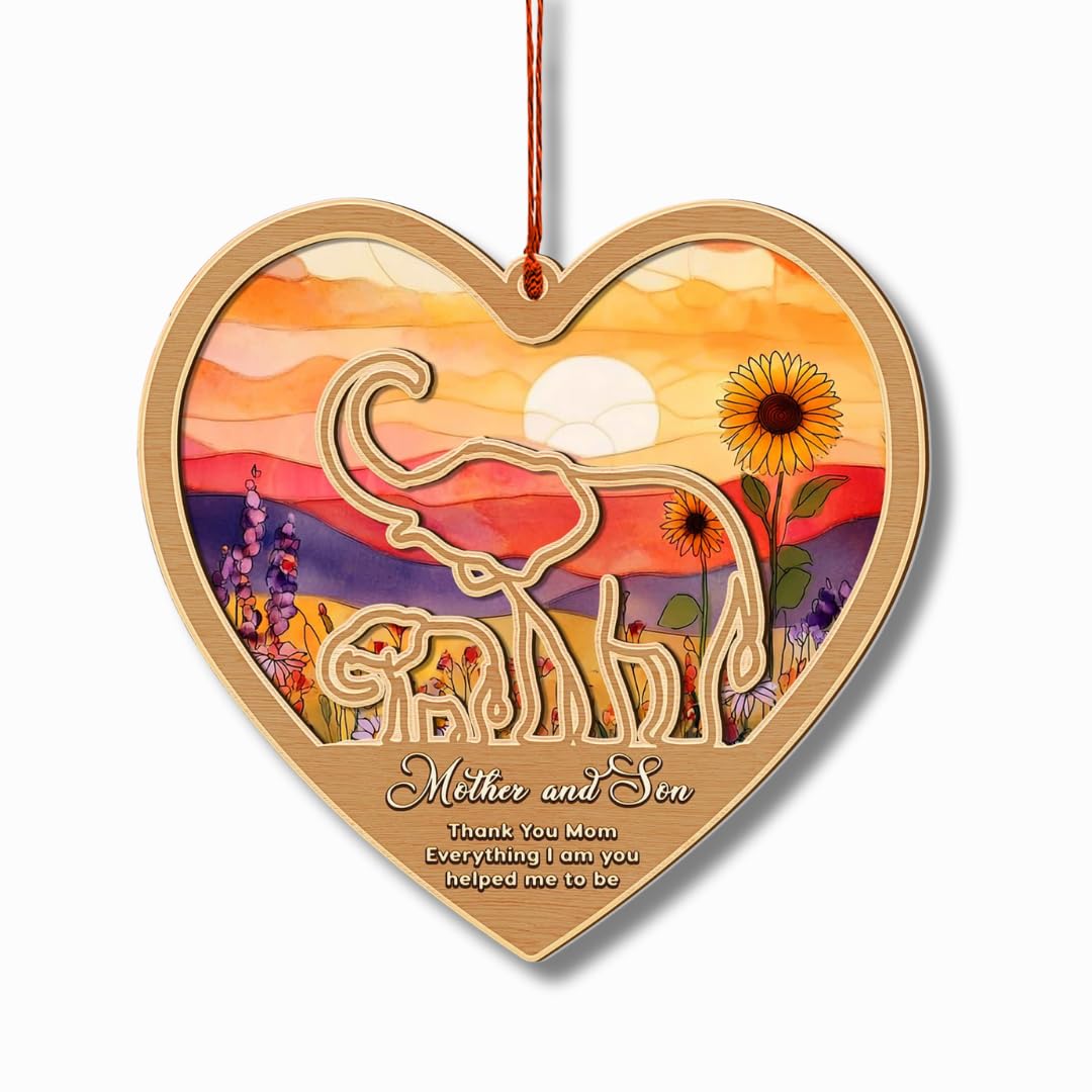 Mom Christmas Ornament from Daughter Son for Tree Decor