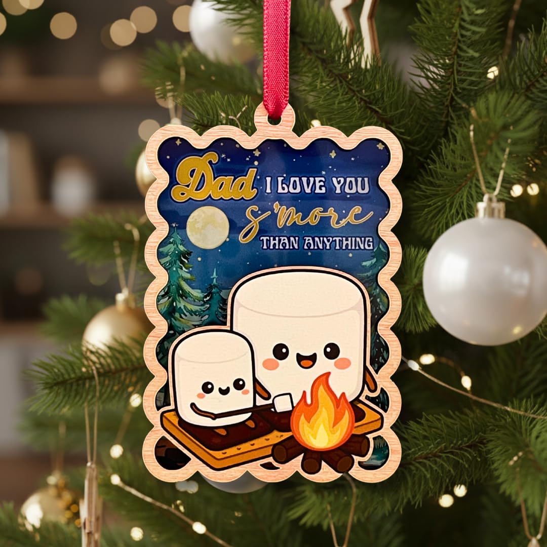 Mom Christmas Ornament from Daughter Son for Tree Decor