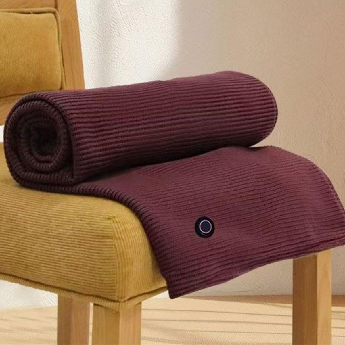 USB Electric Heated Shawls Wraps Wearable Blankets Zipper Pads