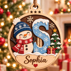 Custom Wood Family Hanging Decor with Name for Parents, Grandparents, Baby