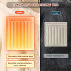 Heated Blanket Twin Size-62"x84" Heating Blanket with 8H Auto-Off Overheat Protection