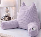 Pillow for Kids Sitting in Bed Couch Adult, Back Pillow for Bed Sitting Up