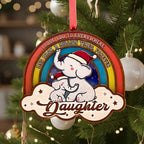 Mom Christmas Ornament from Daughter Son for Tree Decor