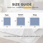 Lightweight White 100% Cotton Quilt, Comforter Queen Size