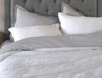 Woven Texture Jacquard Duvet Cover Set, 100% Cotton, Pre-Washed, Soft & Cozy
