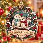 Custom Wood Family Hanging Decor with Name for Parents, Grandparents, Baby