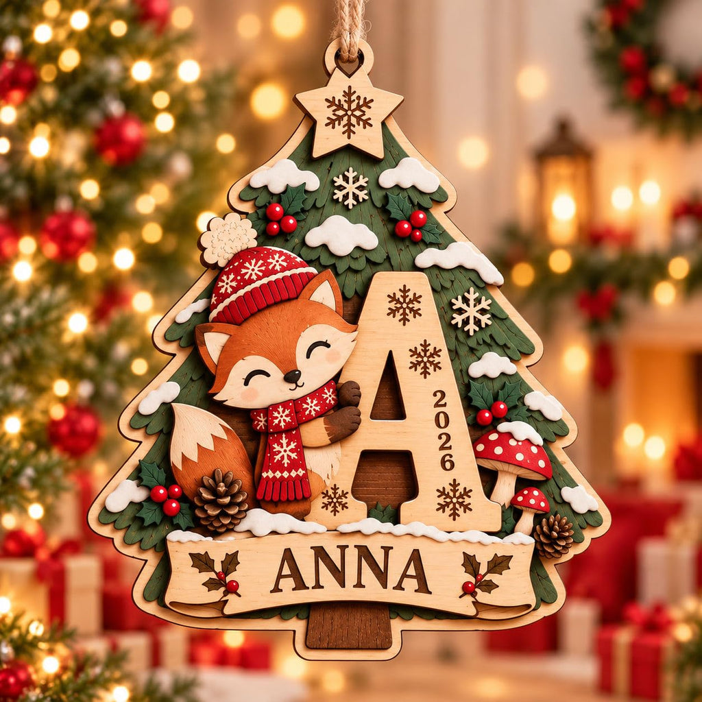 Custom Wood Family Hanging Decor with Name for Parents, Grandparents, Baby
