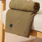 USB Electric Heated Shawls Wraps Wearable Blankets Zipper Pads