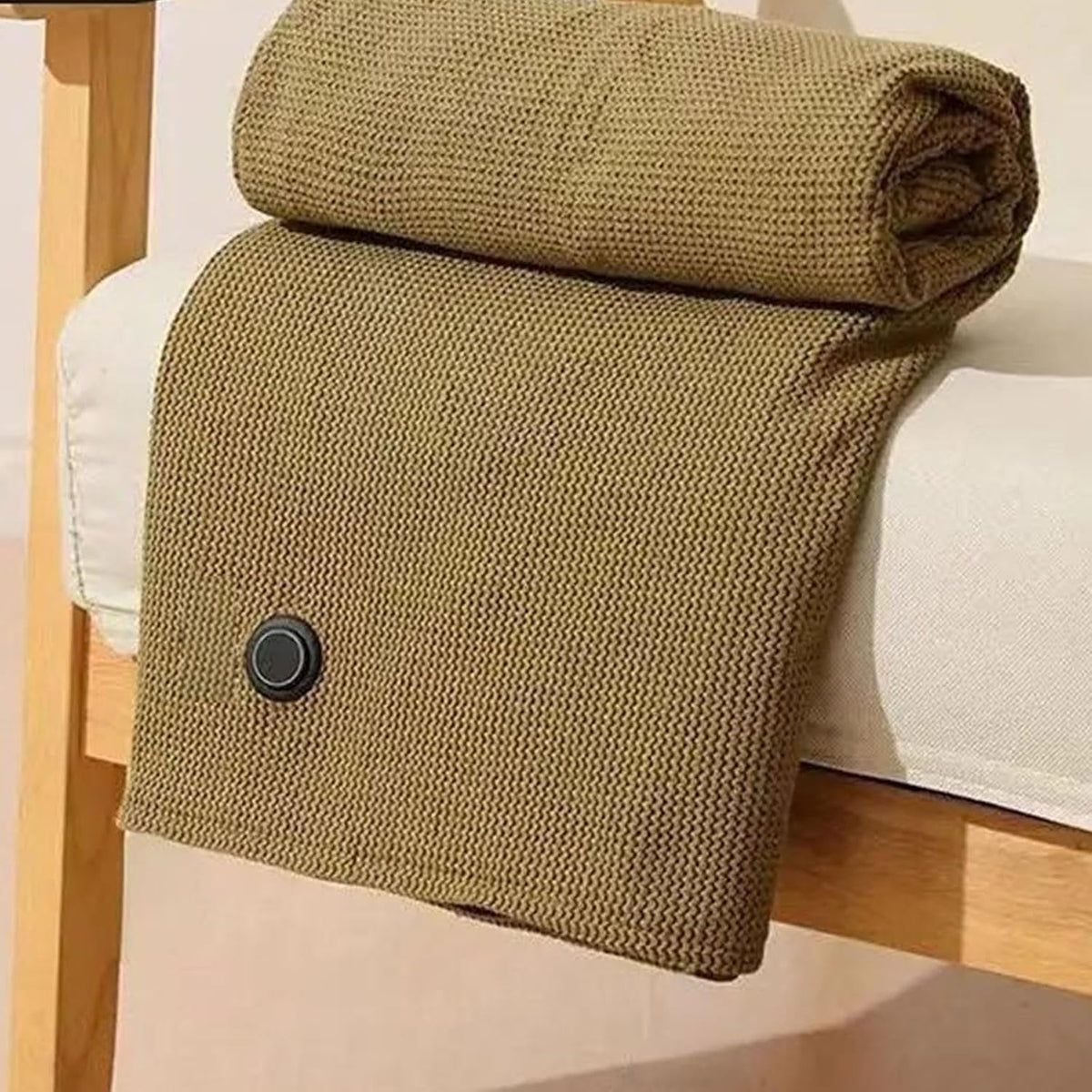 USB Electric Heated Shawls Wraps Wearable Blankets Zipper Pads