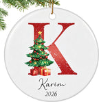 Christmas Ornaments, Name Ornaments for Christmas Tree Decor