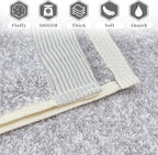 Light Purple Hand Towels 4 Pack, Cotton, 17x30 in