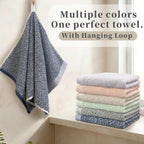 Light Purple Hand Towels 4 Pack, Cotton, 17x30 in