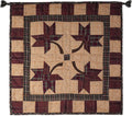 Hand Quilted 19 inches by 19 inches 100% Cotton Wall Hanging