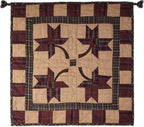 Hand Quilted 19 inches by 19 inches 100% Cotton Wall Hanging
